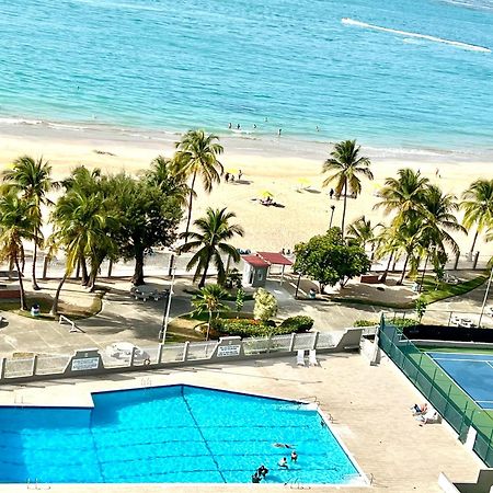 Ocean View apt on Isla Verde in a 14th floor San Juan Buitenkant foto