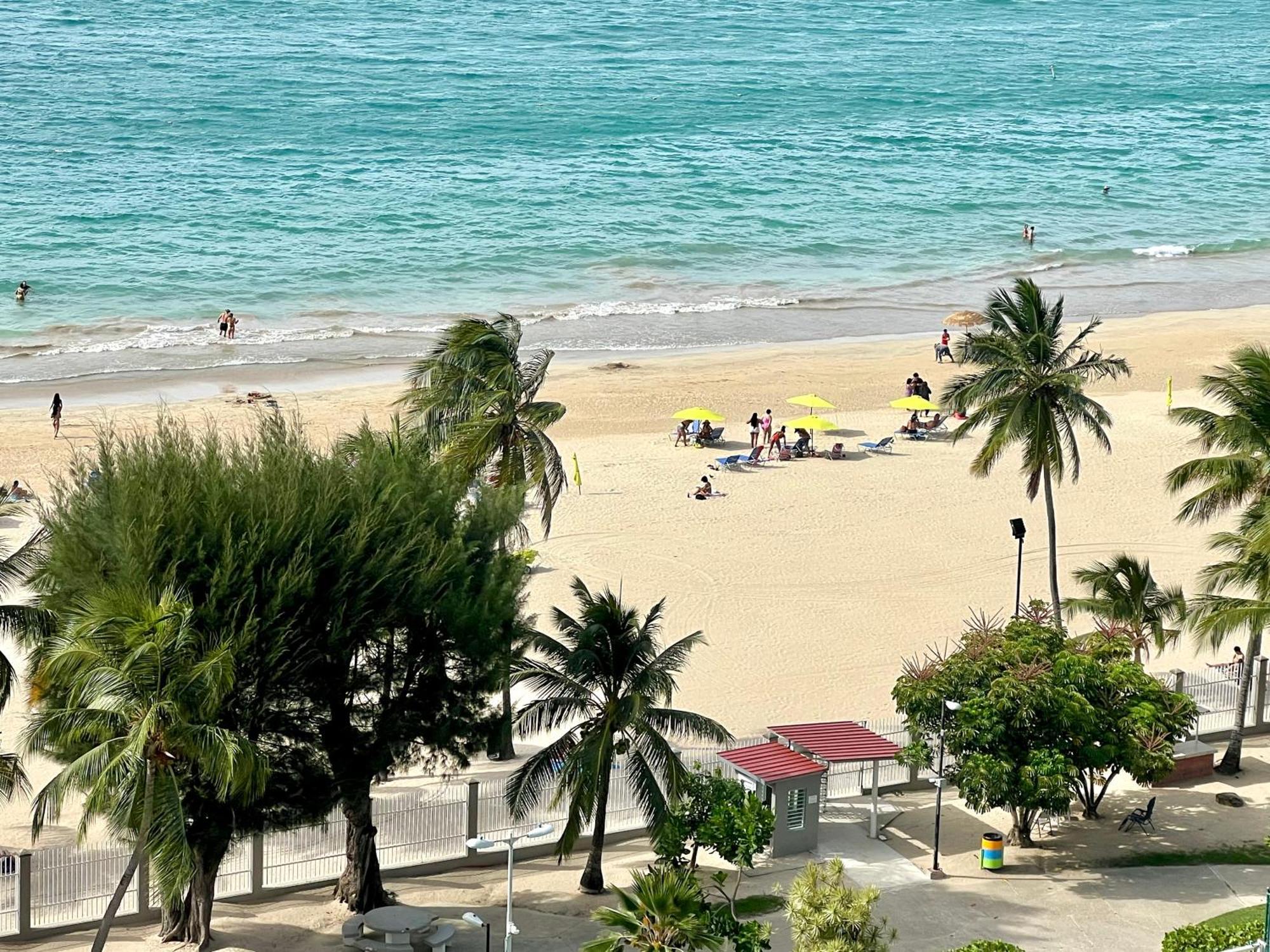 Ocean View apt on Isla Verde in a 14th floor San Juan Buitenkant foto